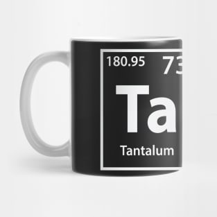 Tau (Ta-U) Periodic Elements Spelling Mug